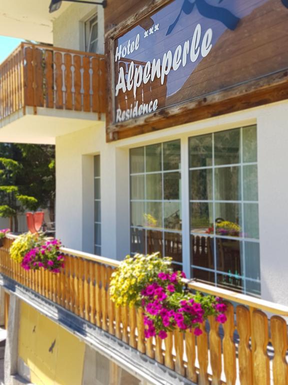 Hotel Alpenperle Saas-Fee Eksteriør bilde