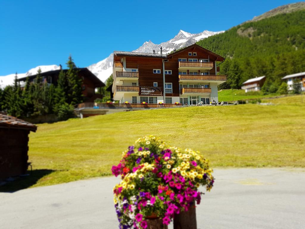 Hotel Alpenperle Saas-Fee Eksteriør bilde