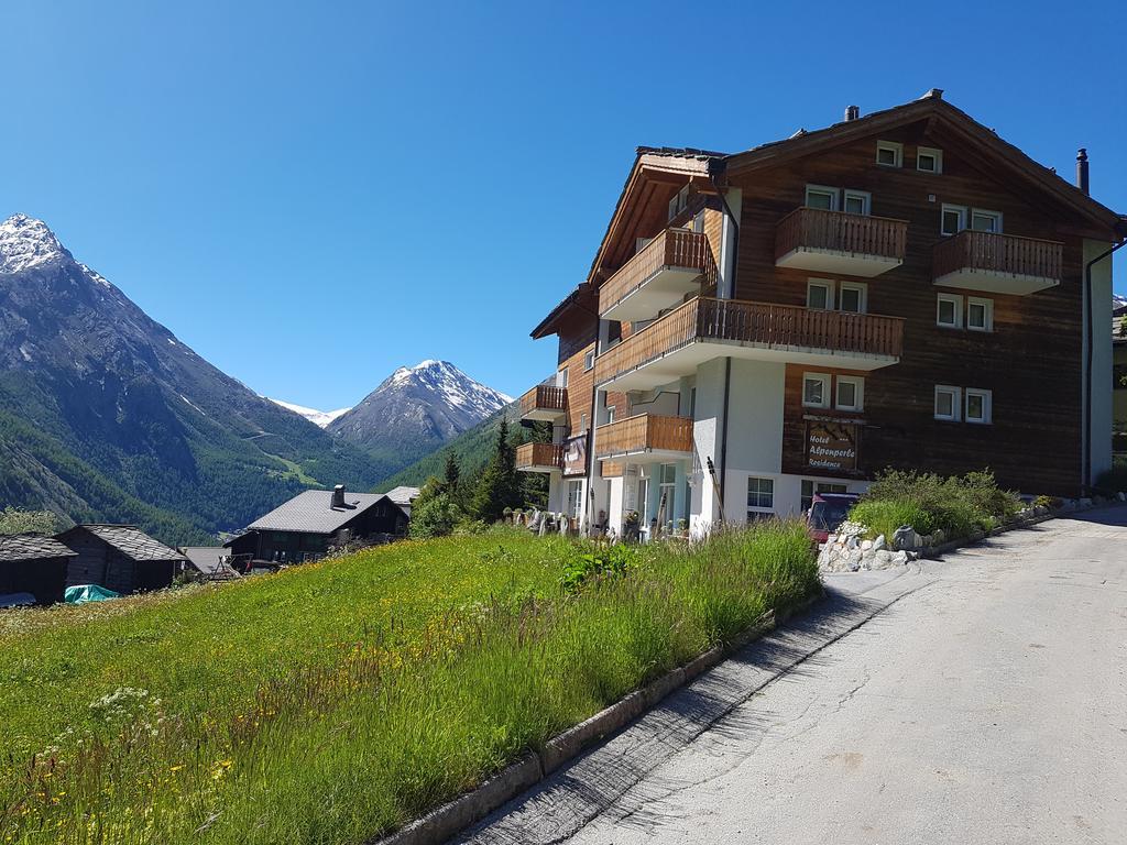 Hotel Alpenperle Saas-Fee Eksteriør bilde