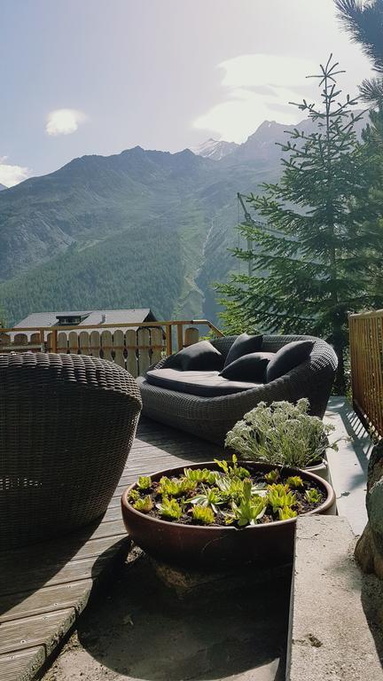Hotel Alpenperle Saas-Fee Eksteriør bilde