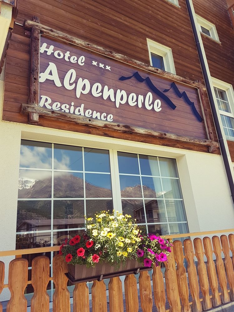 Hotel Alpenperle Saas-Fee Eksteriør bilde