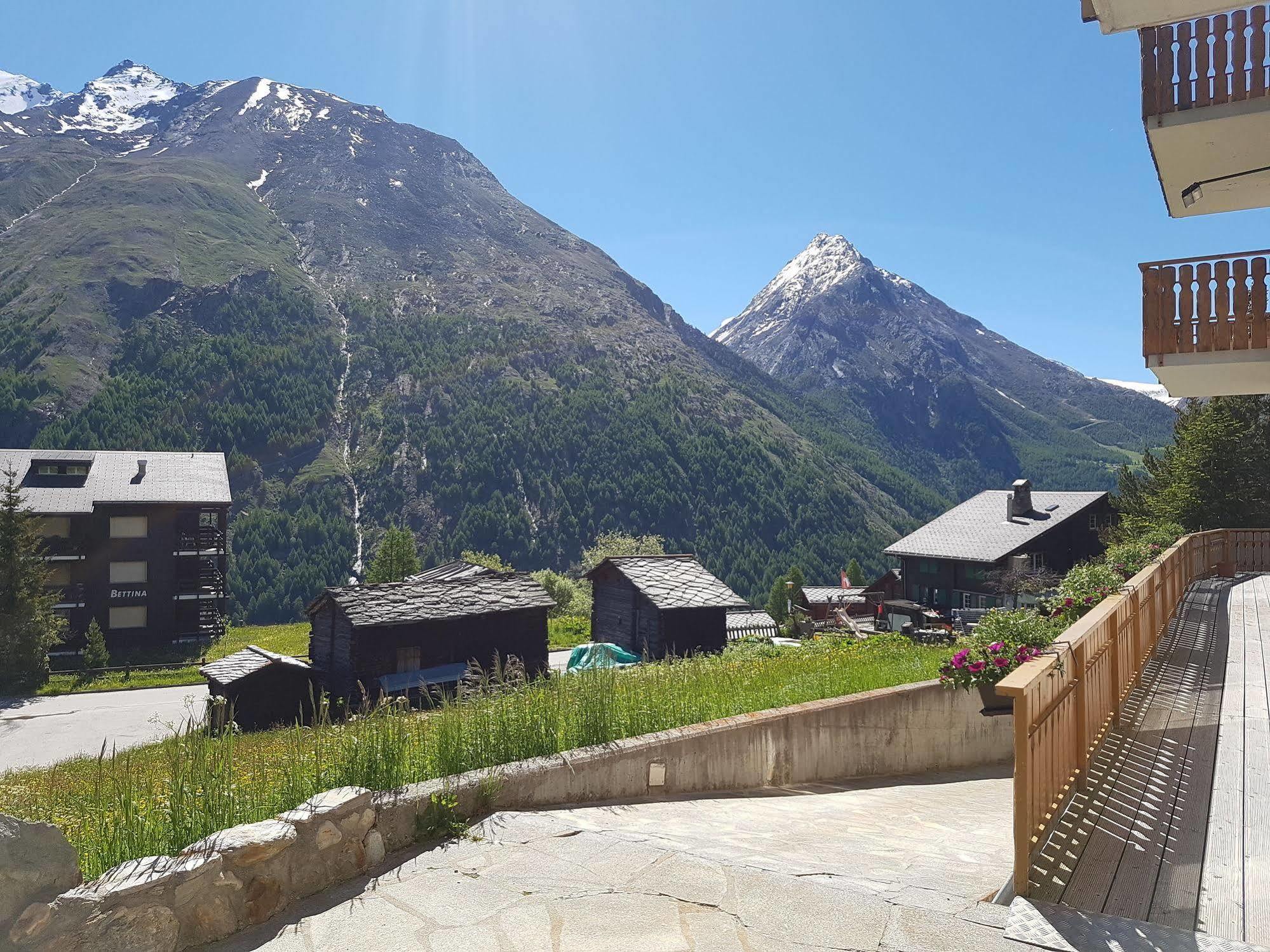 Hotel Alpenperle Saas-Fee Eksteriør bilde