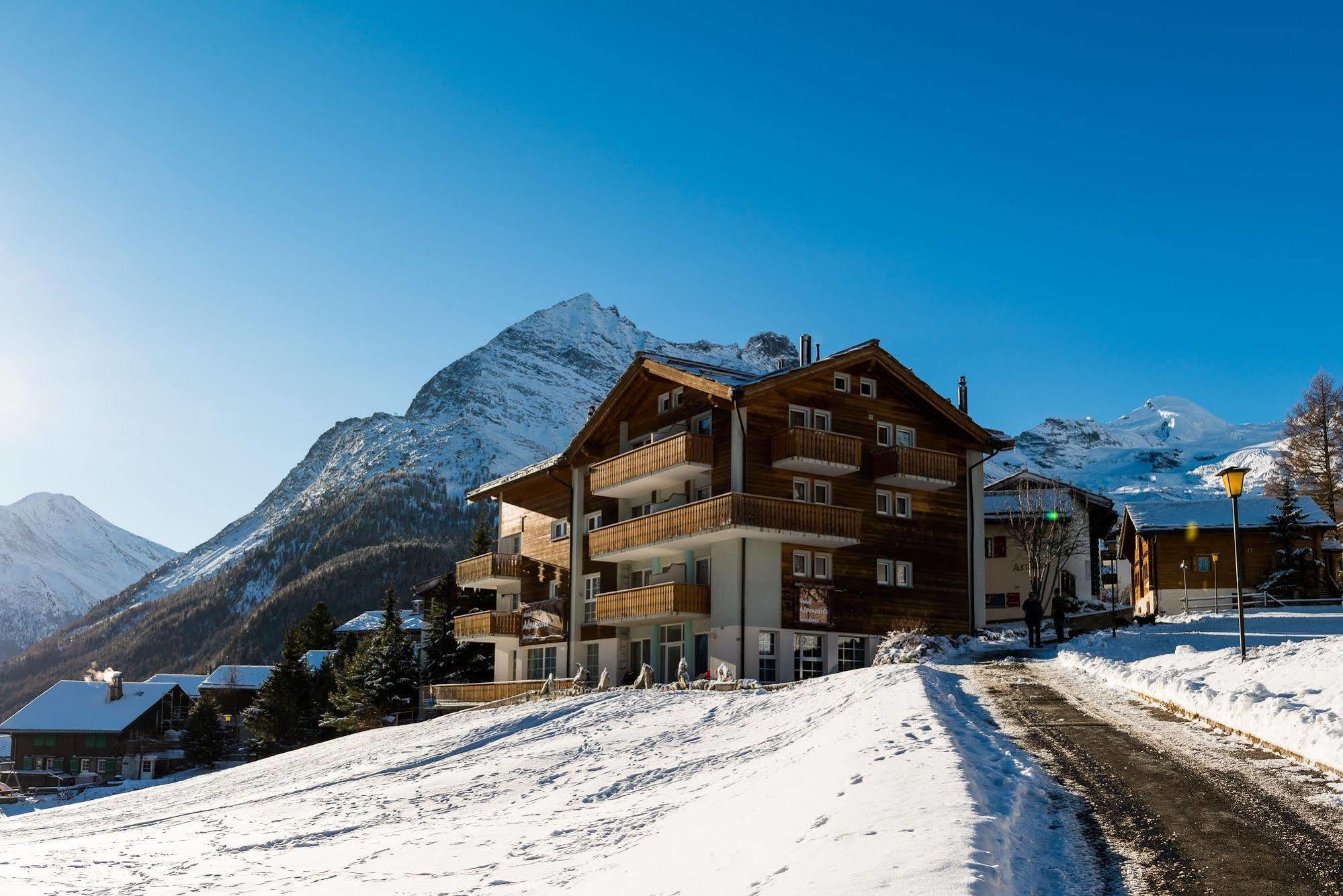 Hotel Alpenperle Saas-Fee Eksteriør bilde
