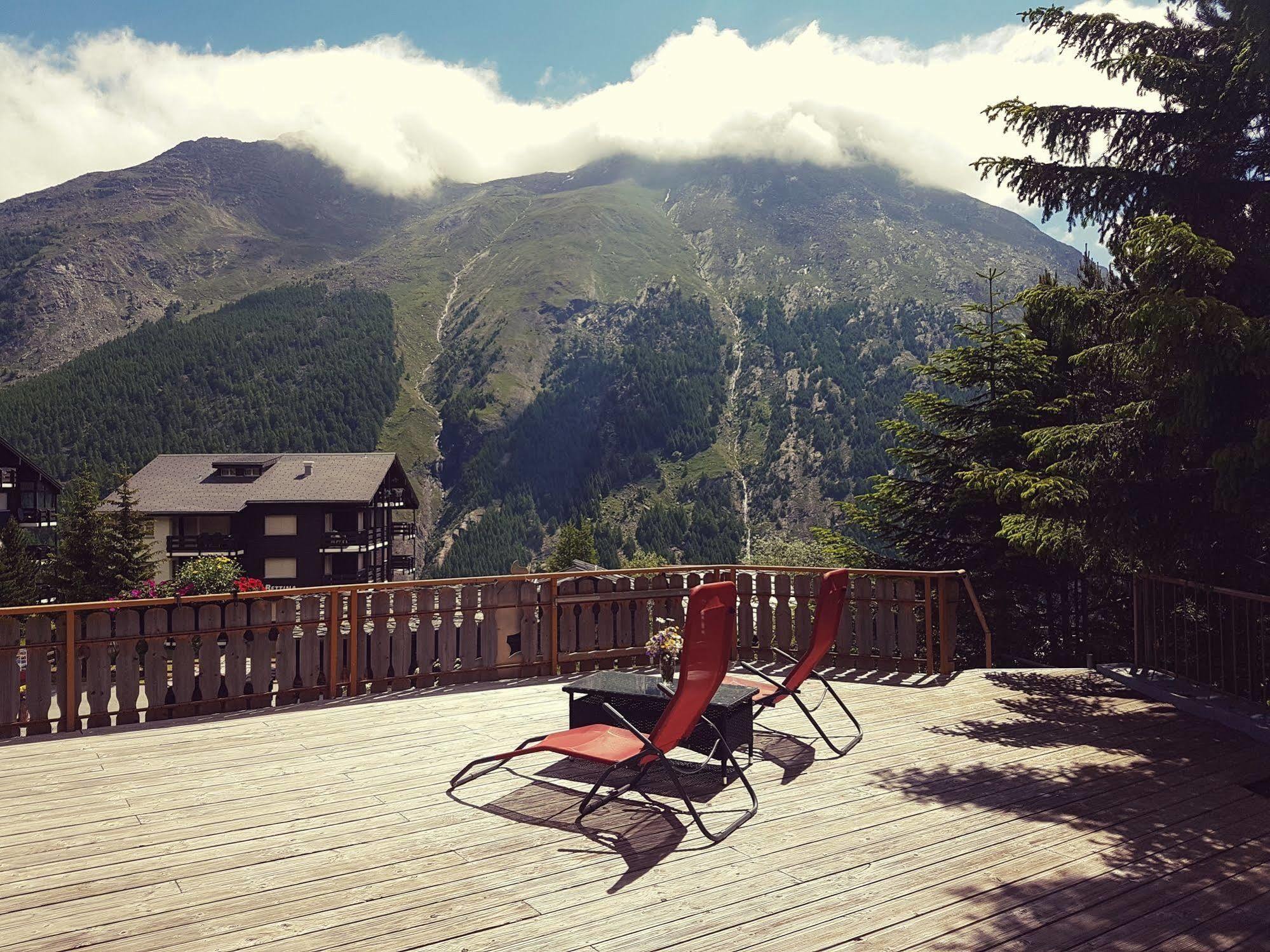 Hotel Alpenperle Saas-Fee Eksteriør bilde