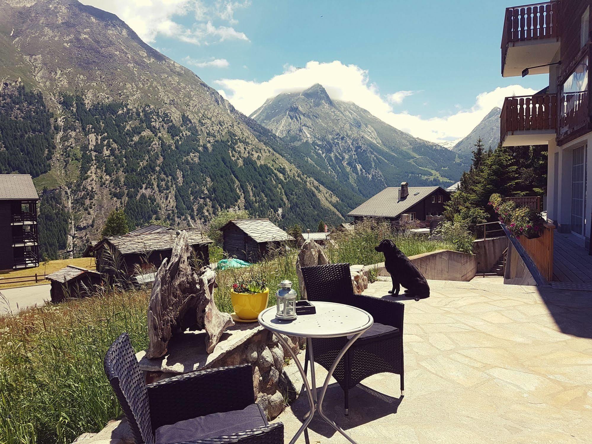 Hotel Alpenperle Saas-Fee Eksteriør bilde