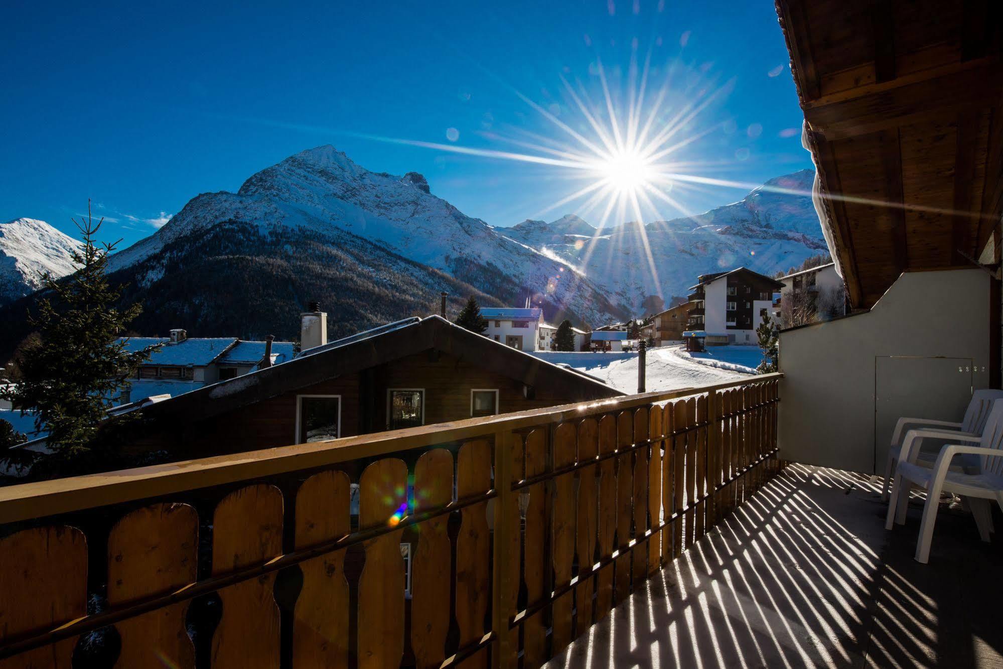 Hotel Alpenperle Saas-Fee Eksteriør bilde