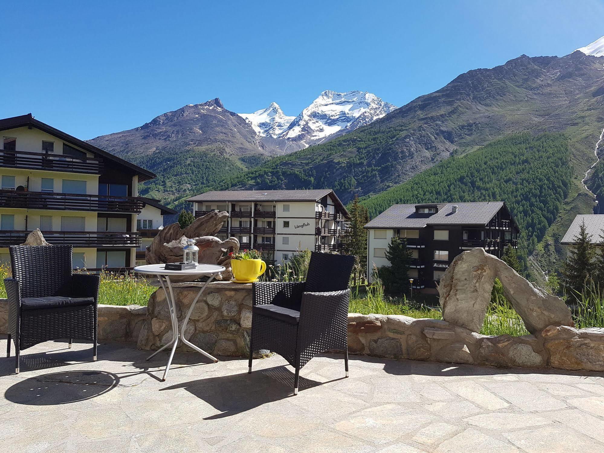 Hotel Alpenperle Saas-Fee Eksteriør bilde